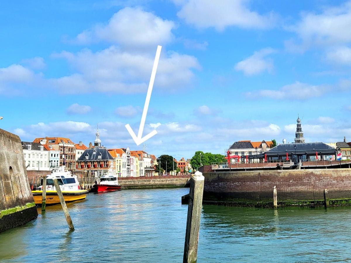 Appartement Havenzicht, Gelegen Aan Zee Met Zeezicht Vlissingen Exteriör bild